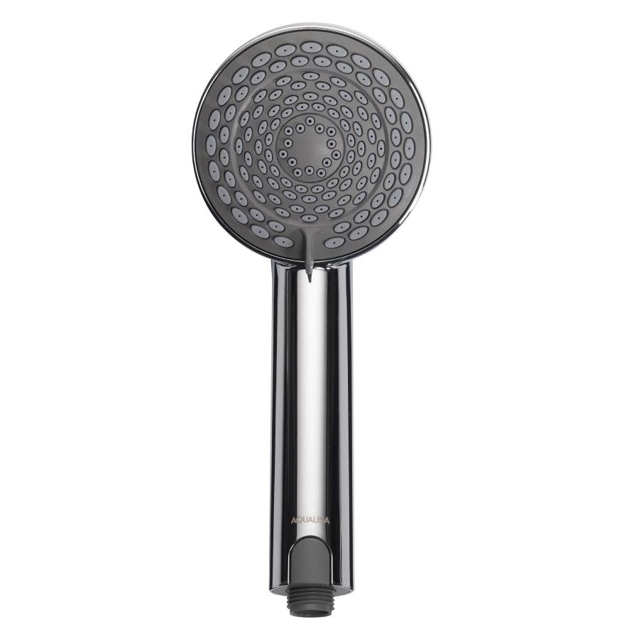 Aqualisa Harmony Electric 105mm Shower Head - Chrome/Dark Grey 901506