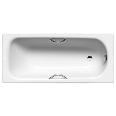 Kaldewei 309 Eurowa 1400 x 700mm Steel Bath 2 Tap Holes & Twin Grip Holes 119520010001