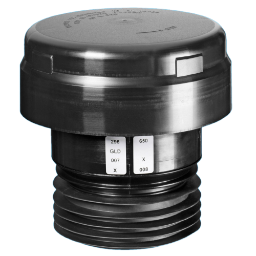 McAlpine 4" Ventapipe 100 Internal/External Black VP100E