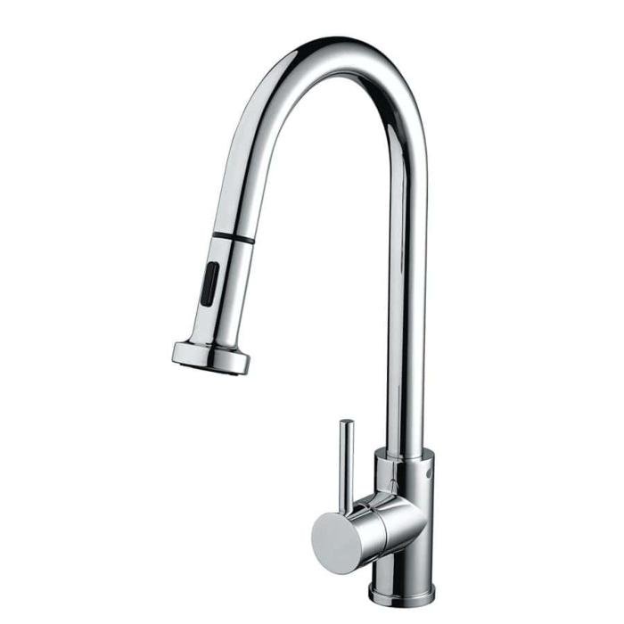 Bristan Apricot Professional Kitchen Sink Mixer Tap with Pull Out Hose and Spray APR PULLSNK C