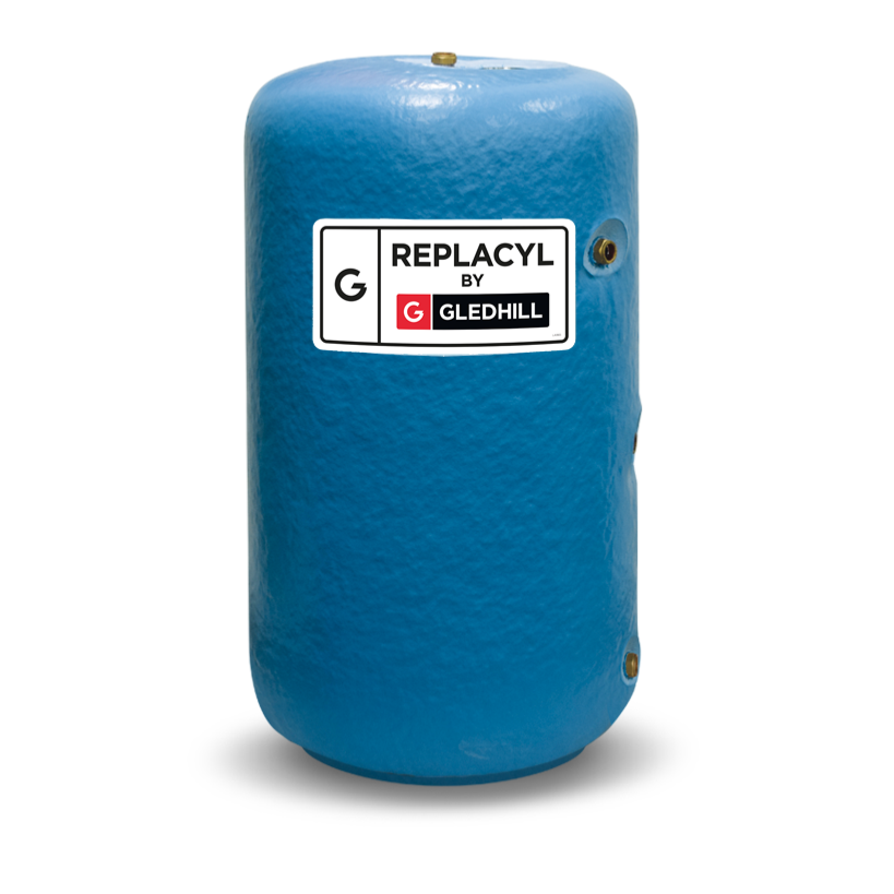 Gledhill Stainless ReplaCyl Indirect Vented 114L Hot Water Cylinder SEREP42X16IND
