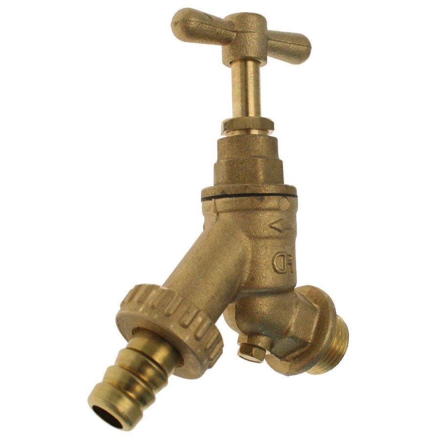1/2" Hose Union Bibtap with Double Check Valve 301317