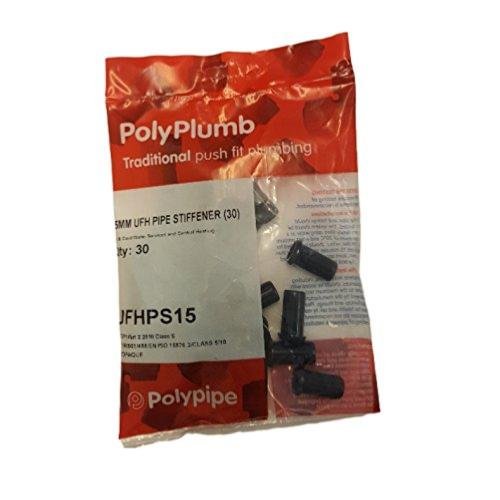 Polypipe 30 Pack 15mm UFH Pipe Stiffener/Polyplumb UFHPS15
