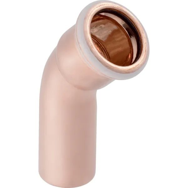 Geberit Mapress 22mm 45 Degree Copper Bend with Plain End 60704