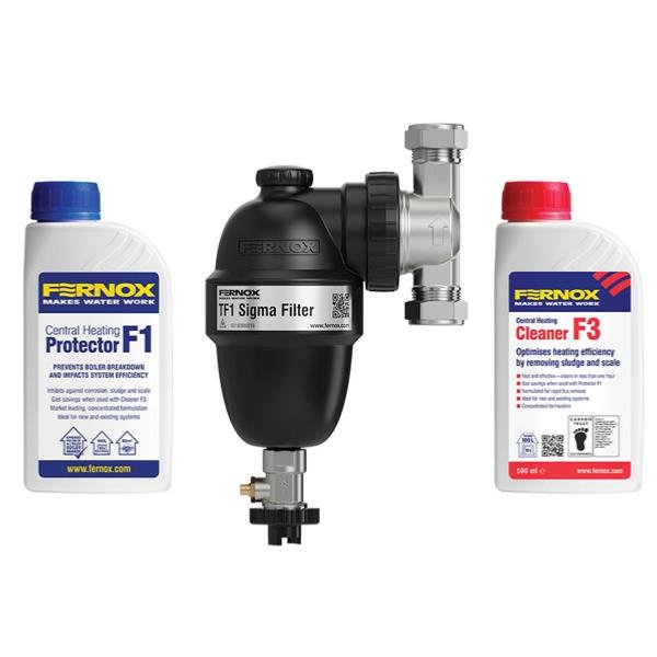 Fernox TF1 Sigma Filter Installer's Pack 22mm with F1 & F3 62509