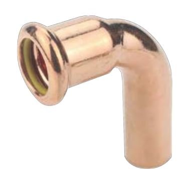 Westco 22mm 90 Degree Straight Elbow Gas Press 74324
