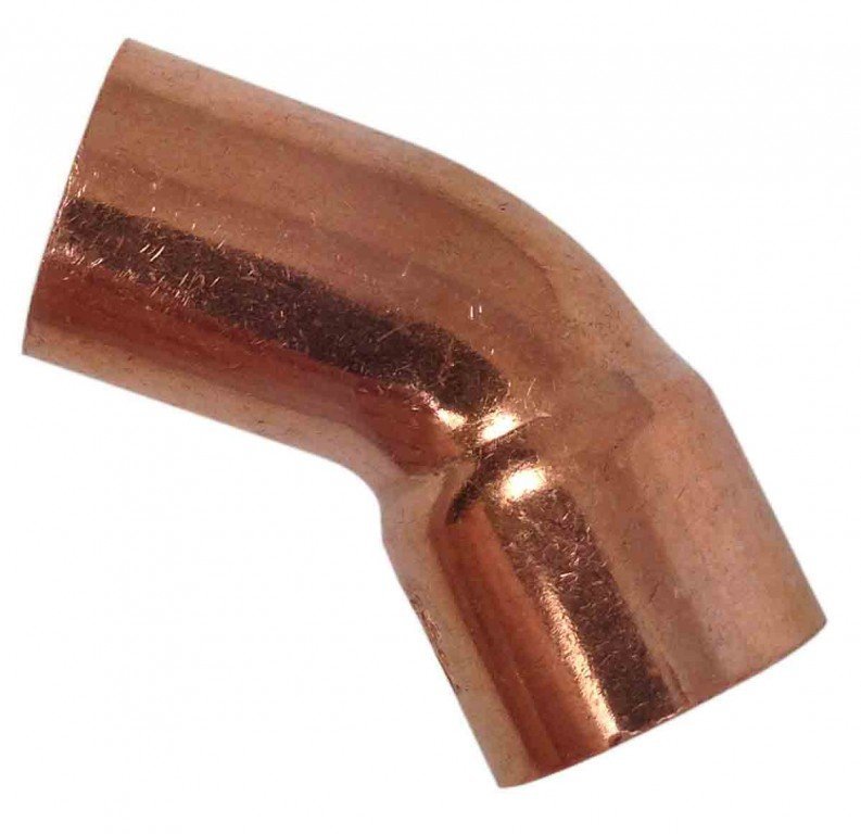 28mm 45 Degree Street Elbow End Feed