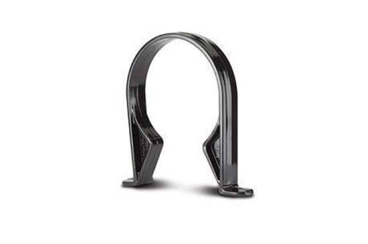 Polypipe Pipe Clips (Plastic) 4in/110mm. Pipe (Saddle) SC43B