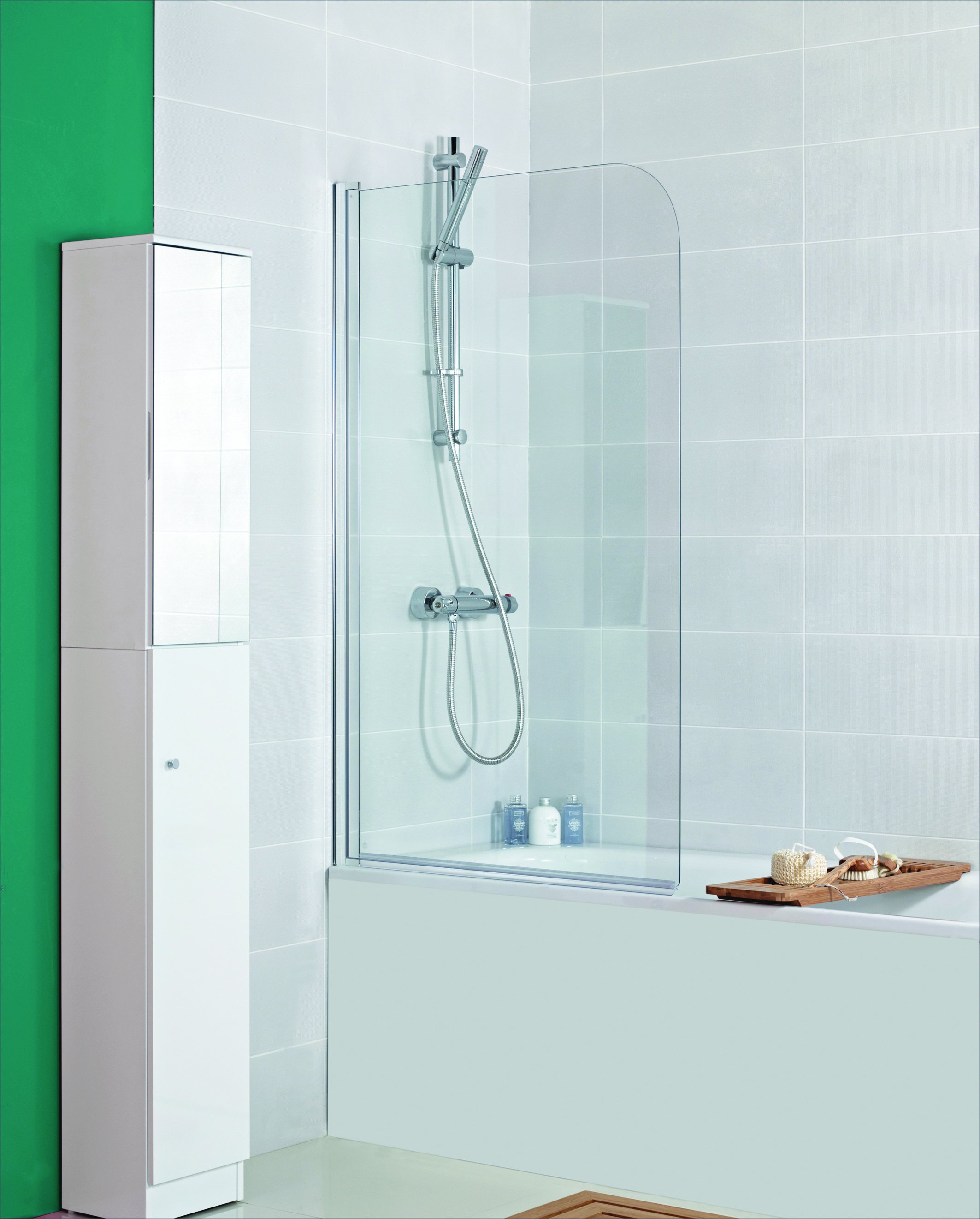 Instinct Curved Bath Screen IND2CS