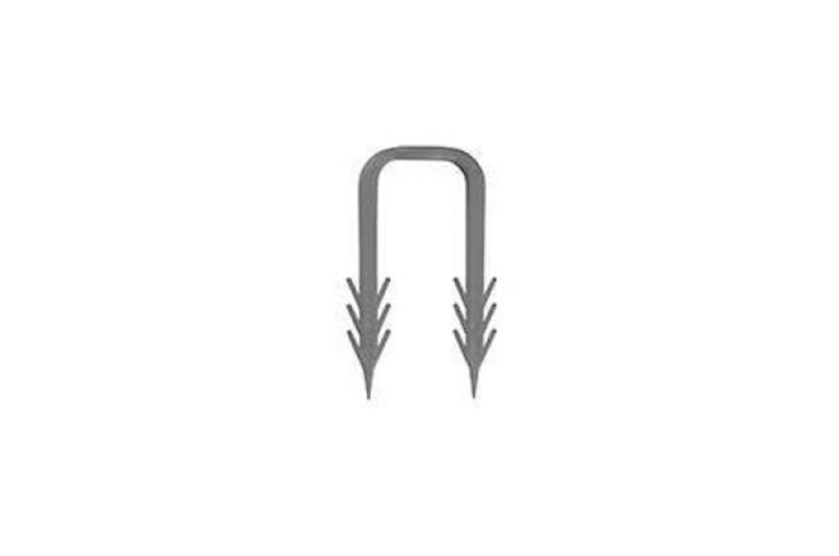 Polypipe UFCH Pipe Clip Standard for use with 15 - 18mm Pipe 1m Lengths PB02911 (Box of 250)