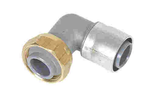 Buteline Female Press Elbow Tap Connector 16mm x 1/2" BEF16